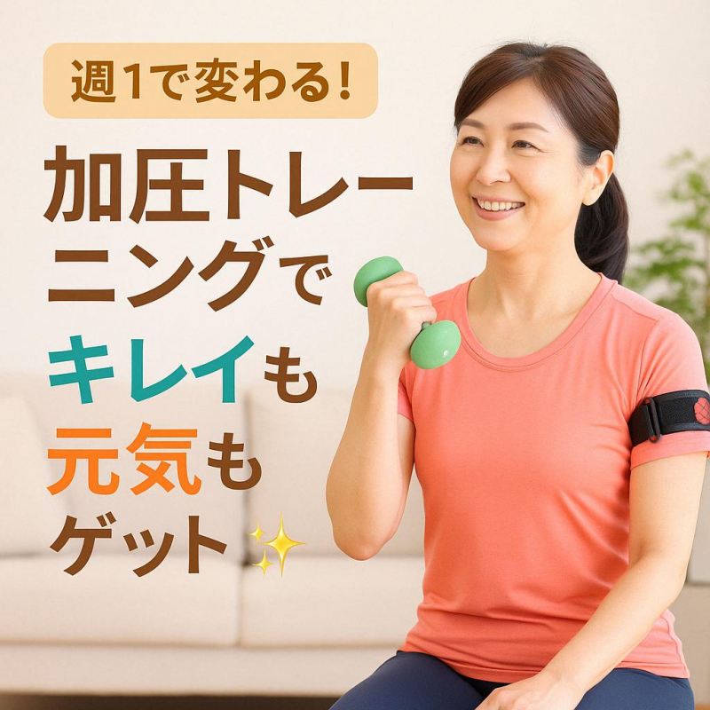 女性のための加圧トレーニング